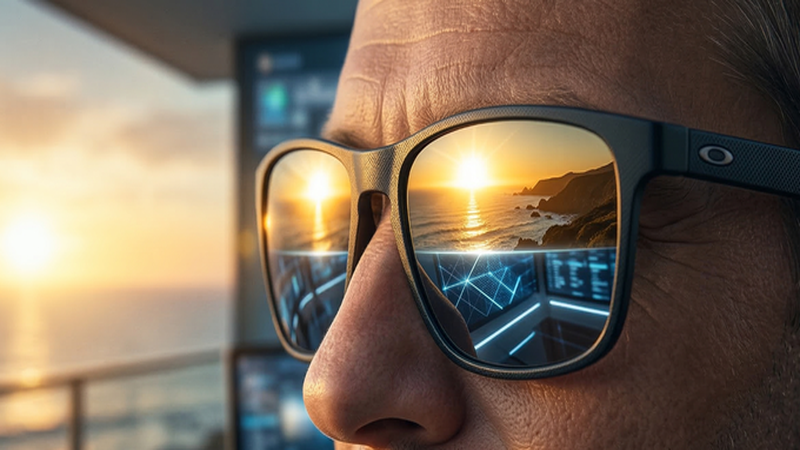 Luz Azul ou Solar: Qual Realmente Prejudica Sua Visão a Longo Prazo?