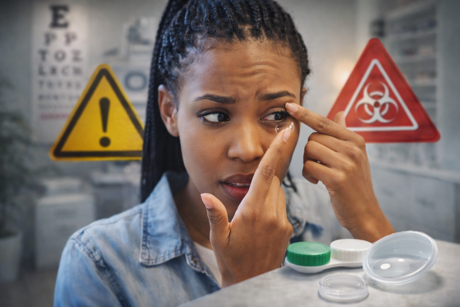 Lentes de Contato Fazem Mal? Riscos, Cuidados e Quando Evitar